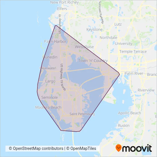 Pinellas Suncoast Transit Authority, Tampa - St. Petersburg, FL – Bus ...