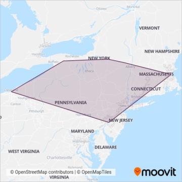 Greyhound-us coverage area map