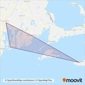 Seastreak coverage area map