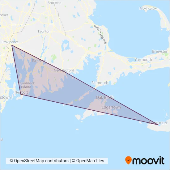 Seastreak coverage area map