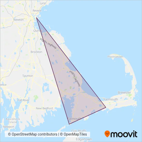 P&B coverage area map