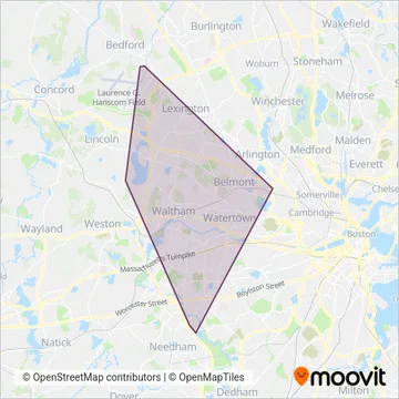 128 The Gride coverage area map