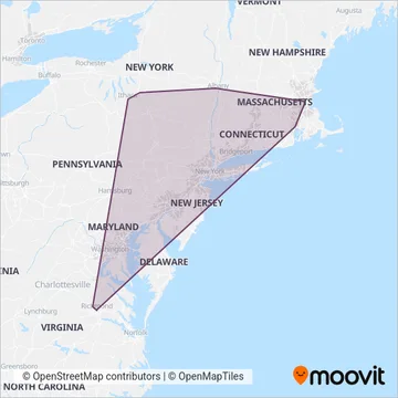 FlixBus-us coverage area map