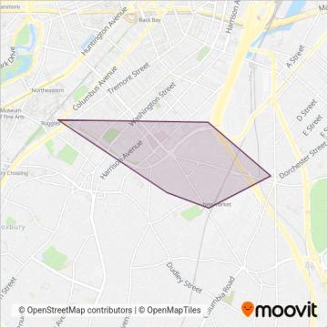 Newmarket BID coverage area map