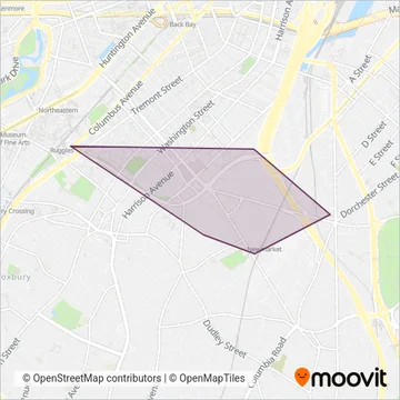Newmarket BID coverage area map