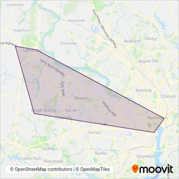 LCT coverage area map