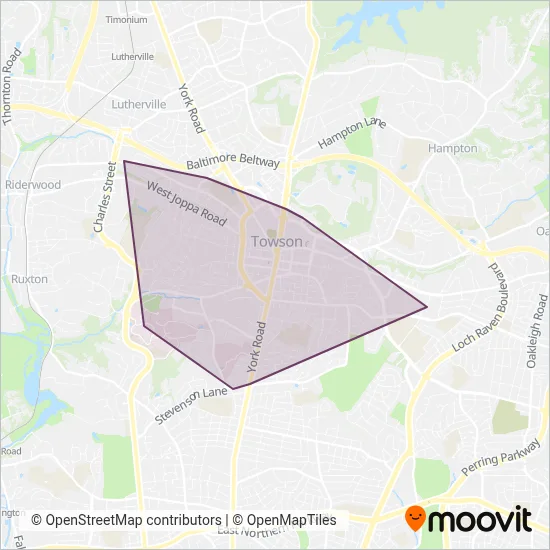 The Loop coverage area map