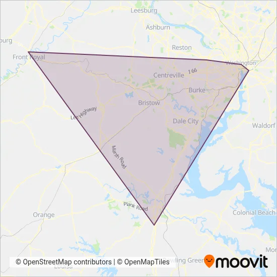 Omniride coverage area map