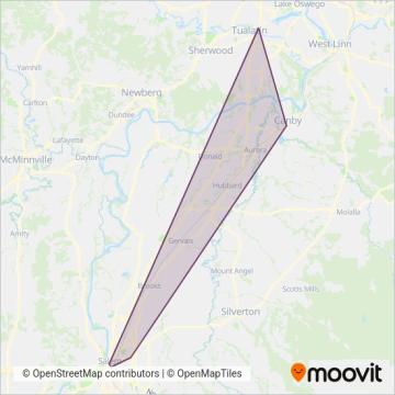 SMART coverage area map