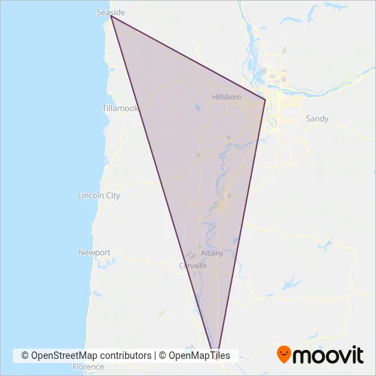 POINT coverage area map