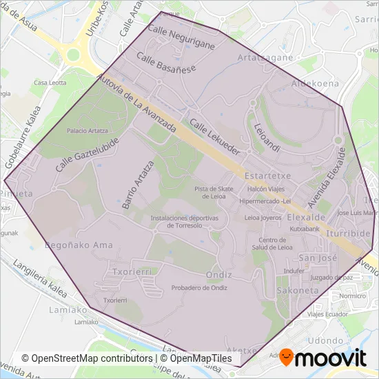 Lejoan Busa coverage area map