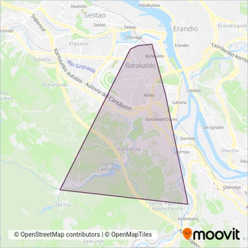Kbus coverage area map