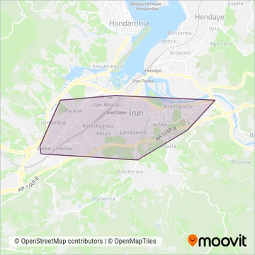 Auif coverage area map