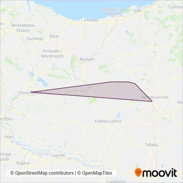 La Burundesa S.A.U coverage area map