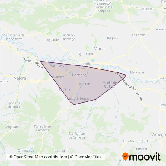 Cobertura del mapa de Metropolitano