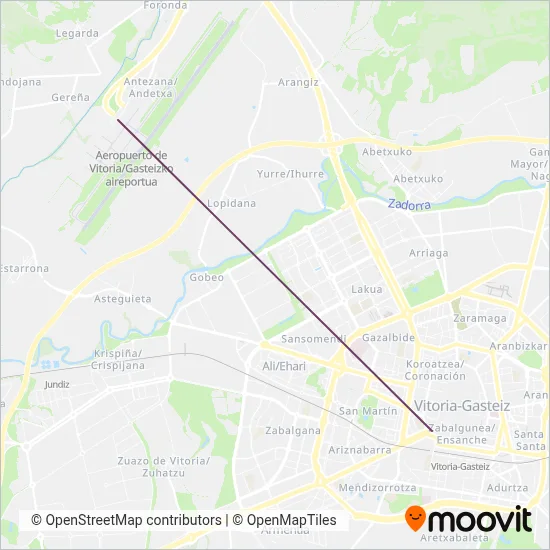 Cobertura del mapa de Tellevamos