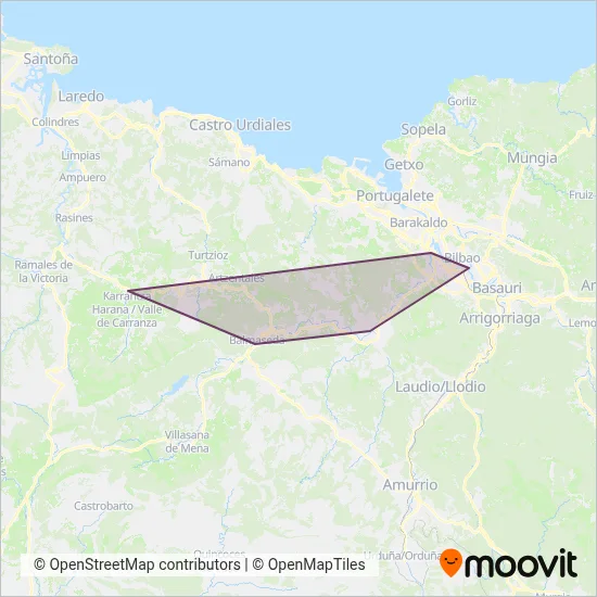 Cobertura del mapa de Feve