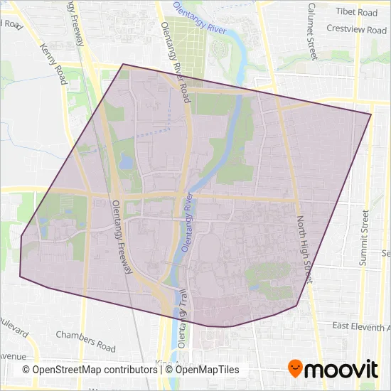 CABS coverage area map
