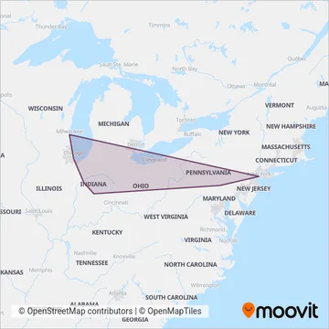 FlixBus-us coverage area map