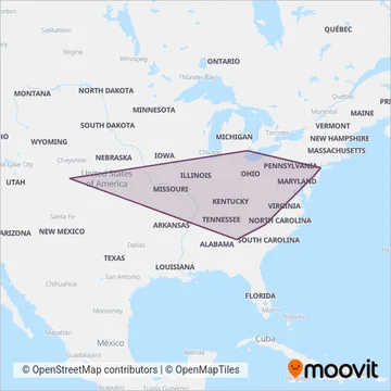 Greyhound-us coverage area map