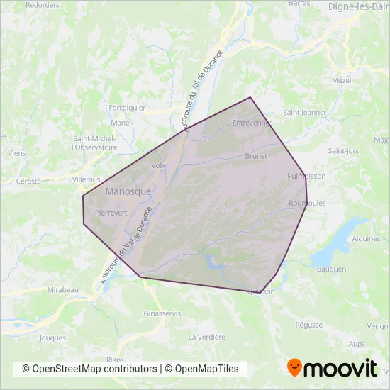 TRANSAGGLO coverage area map