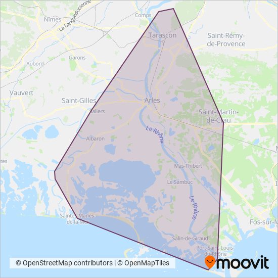 ENVIA coverage area map