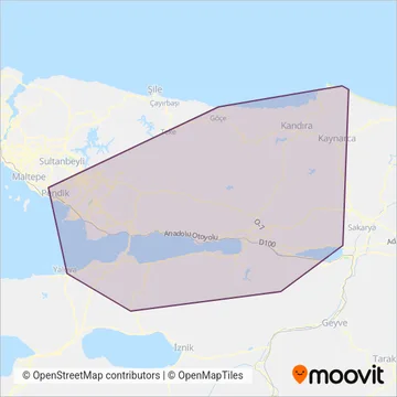 Ulaşımpark coverage area map