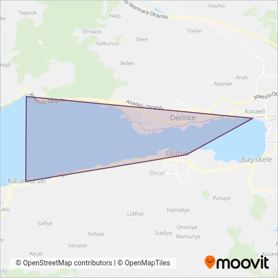 KDU coverage area map