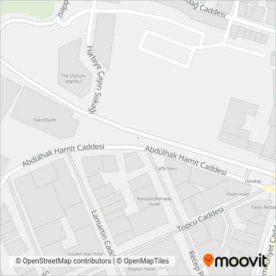 Havabüs coverage area map