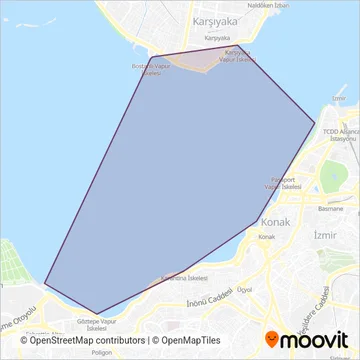 İzdeniz coverage area map