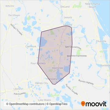 Lynx coverage area map