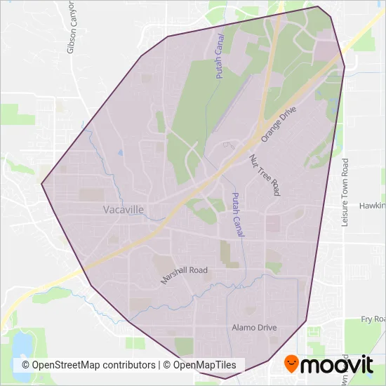 City Coach coverage area map