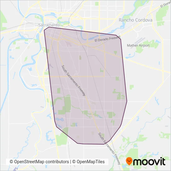 e-tran coverage area map