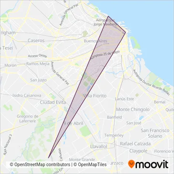 NeoTraslados coverage area map