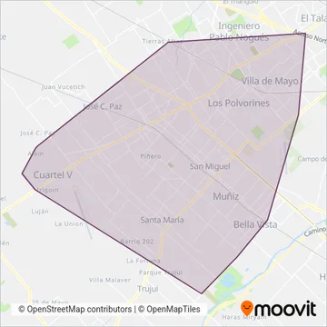 La Primera de Grand Bourg S.A. coverage area map