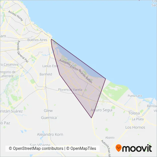 MOQSA coverage area map