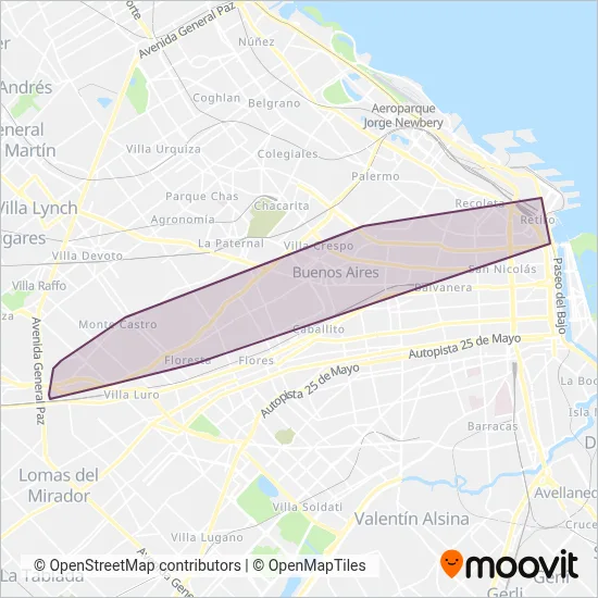 CUSA coverage area map
