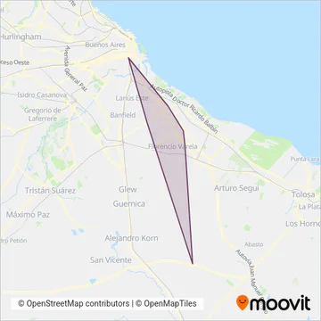 El Nuevo Halcon coverage area map