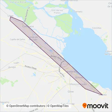 Metropol coverage area map
