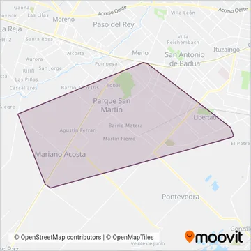 UTE coverage area map