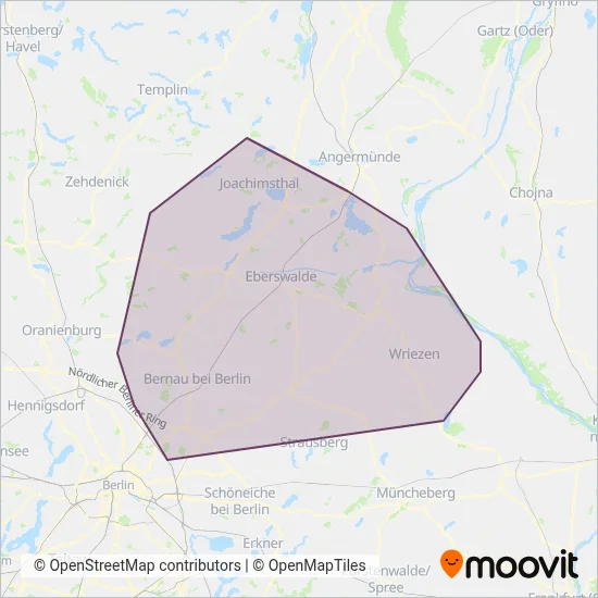 Barnimer Busgesellschaft Verbundsgebiet
