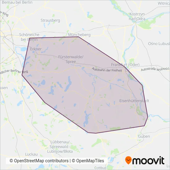 Busverkehr Oder-Spree Verbundsgebiet