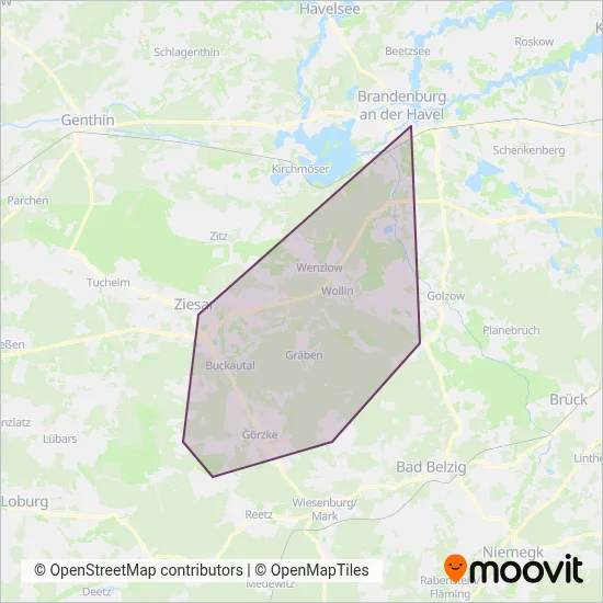 Lange Tours Verbundsgebiet