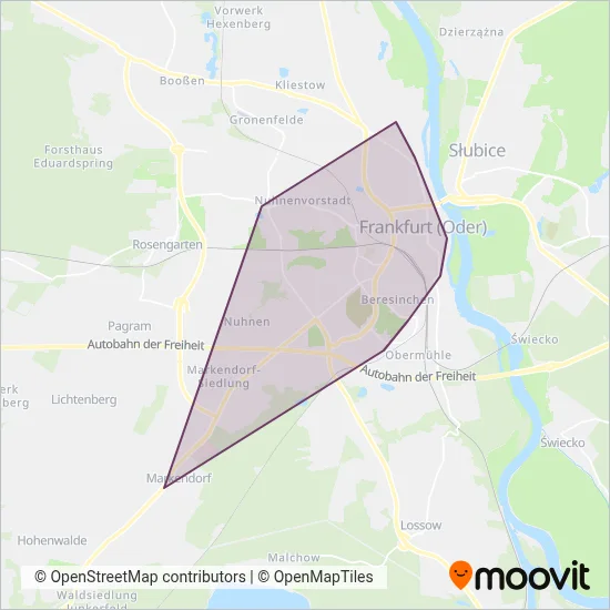 SVF (Tram) Verbundsgebiet