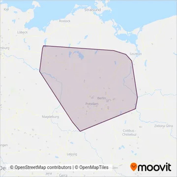 VBB coverage area map
