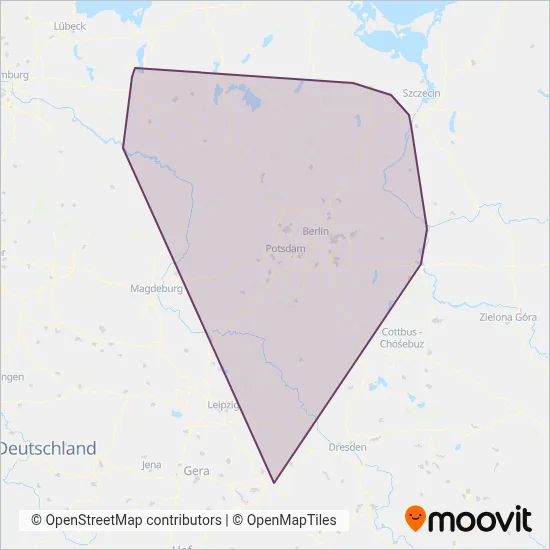 VBB coverage area map