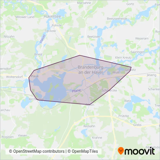 Verkehrsbetriebe Brandenburg Verbundsgebiet