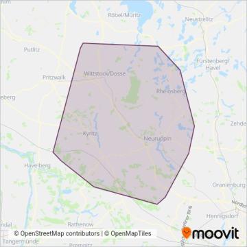 Схема покрытия компании OPR