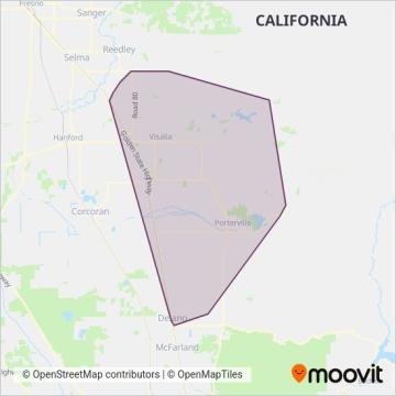 TCAT coverage area map