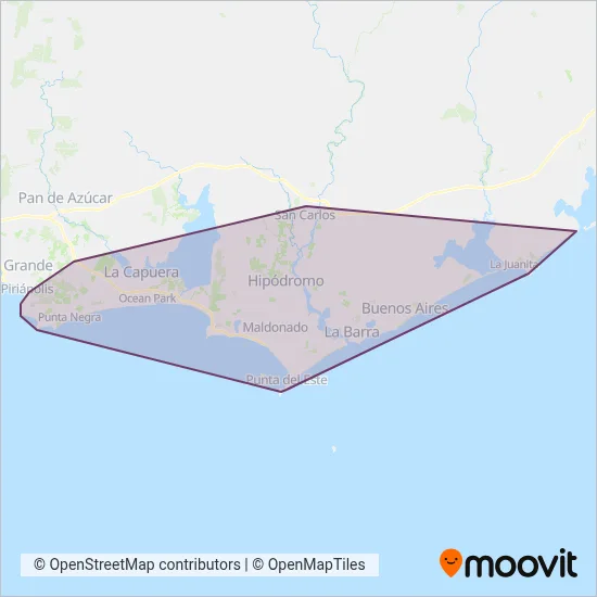 Codesa coverage area map